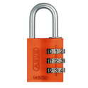 ABUS 145/30 Travel Light Combination Padlock - Orange