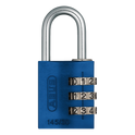ABUS 145/30 Travel Light Combination Padlock - Blue