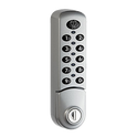 L&F 3780 Digital Combination Lock - Silver