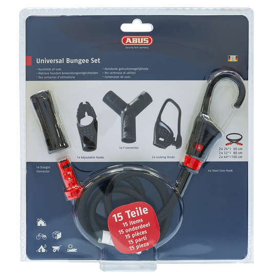ABUS SB15 EK DFNLIGBES Universal Bungee Set - Visi