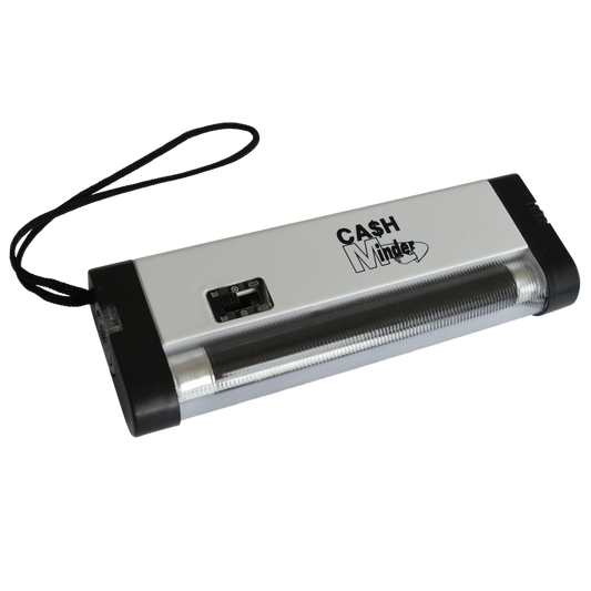 MINDER Cash Minder Portable 2 in 1 UV Lamp & Spotlight - White