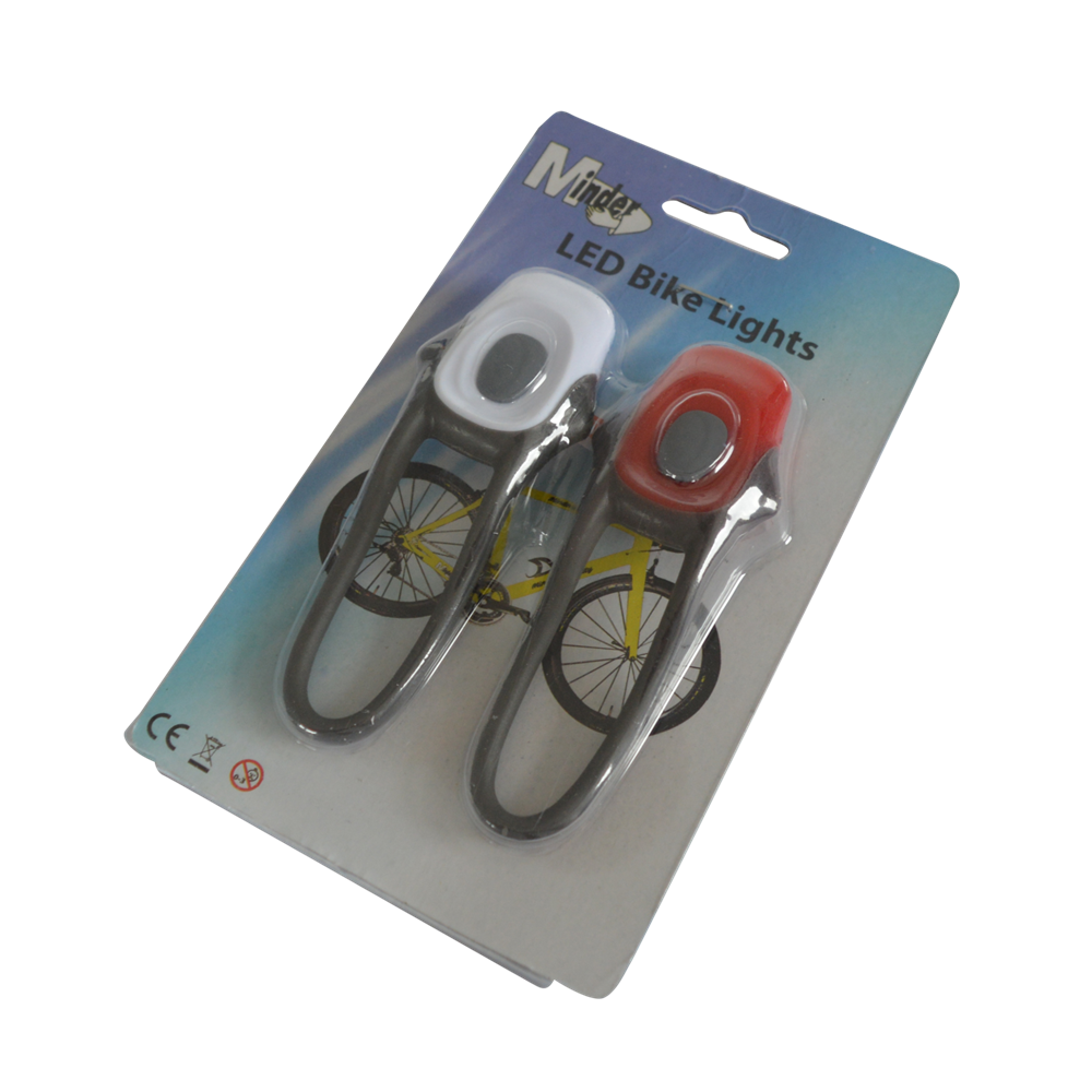 MINDER LED Bike Lights - Red & White