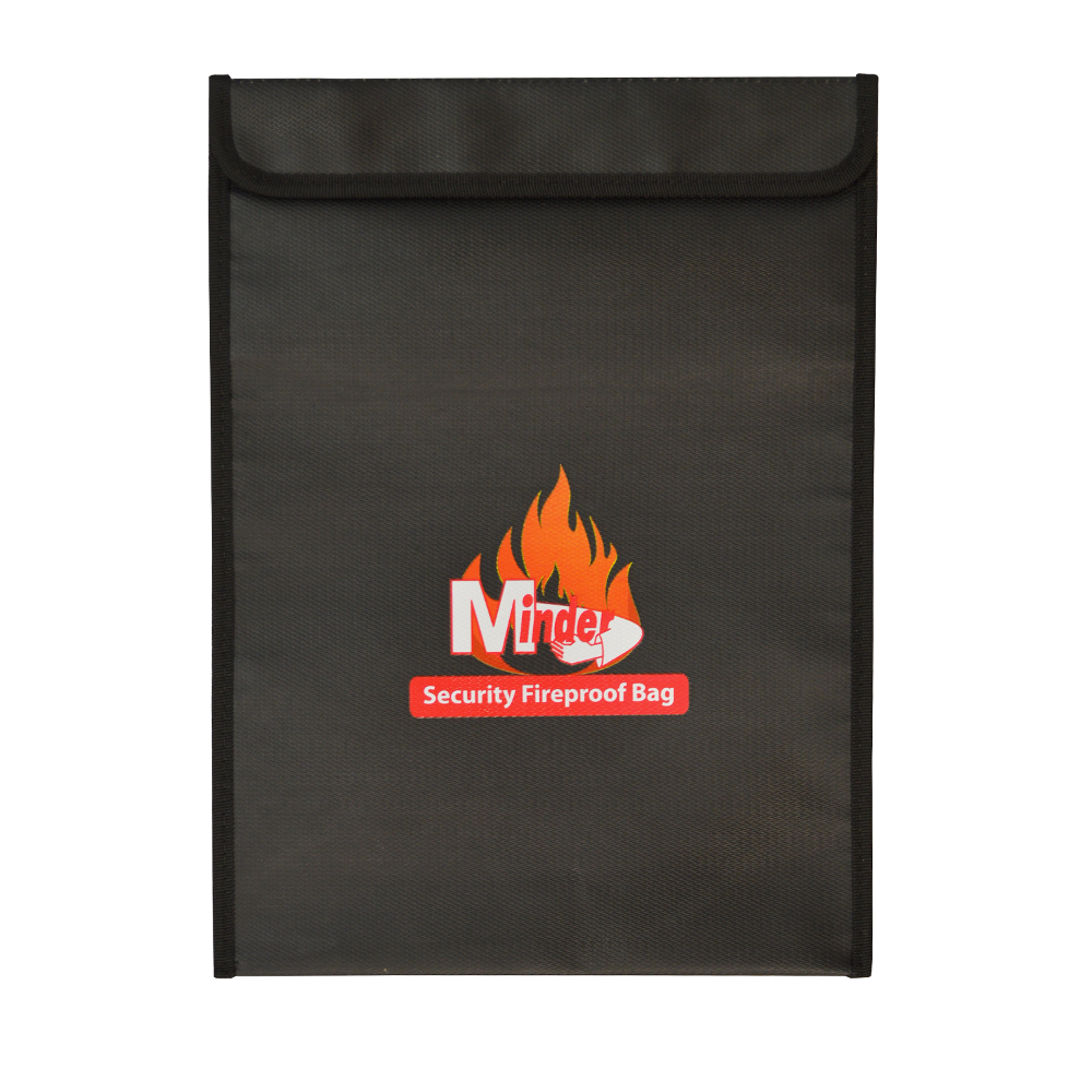 MINDER Fireproof Document Bags - Large