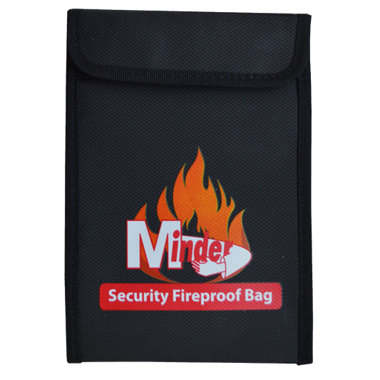 MINDER Fireproof Document Bags - Small