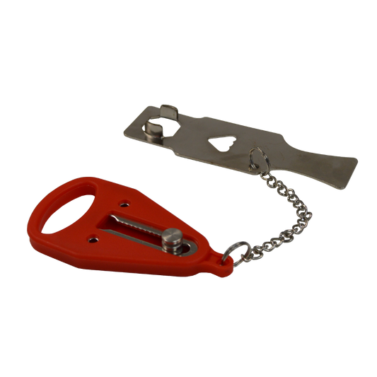 MINDER Portable Door Lock - Red