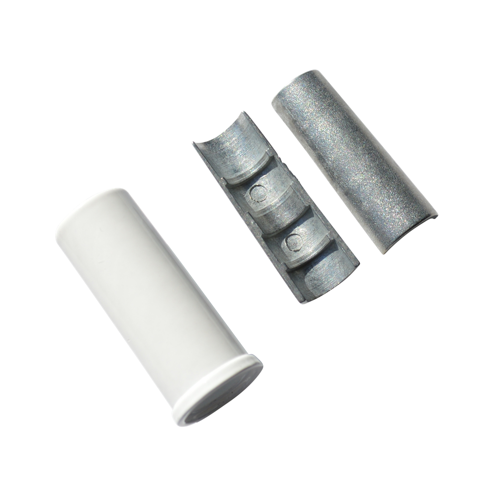 GEZE OL Line Manual Conduit Connector - White