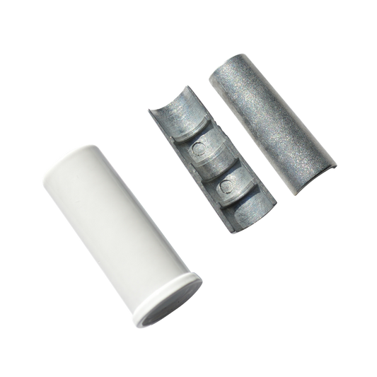 GEZE OL Line Manual Conduit Connector - White