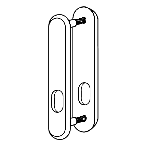 KICKSTOP 9600 188mm LockGuard - WH Oval