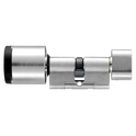 EVVA AirKey Euro Double Proximity & Turn Cylinder - Sizes 62mm to 92mm Nickel Plated