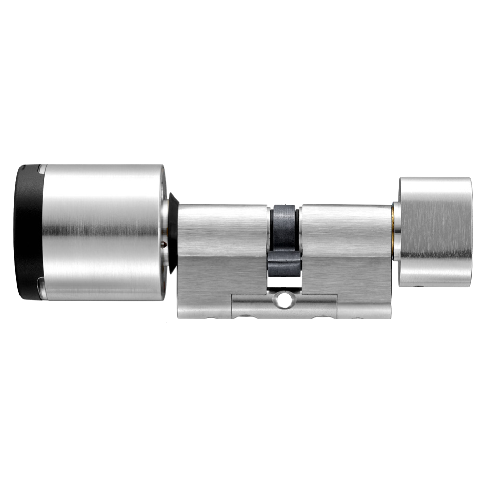 EVVA AirKey Euro Double Proximity & Turn Cylinder - Sizes 97mm to 122mm Nickel Plated
