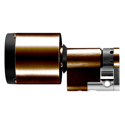 EVVA AirKey Euro Half Proximity Cylinder - Sizes 31mm to 92mm Patina Brown (Bronze)