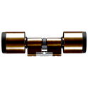 EVVA AirKey Euro Double Proximity & Proximity Cylinder - Sizes 62mm to 92mm Patina Brown (Bronze)