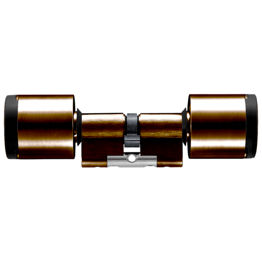 EVVA AirKey Euro Double Proximity & Proximity Cylinder - Sizes 62mm to 92mm Patina Brown (Bronze)