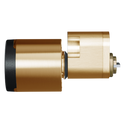 EVVA AirKey Scandinavian Proximity Security Cylinder - SKI Internal Polished Brass