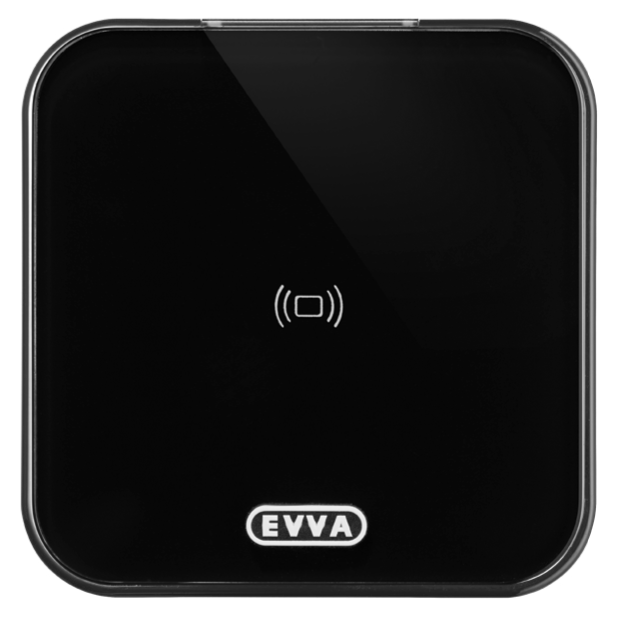 EVVA AirKey Proximity Wall Reader - Flush Black