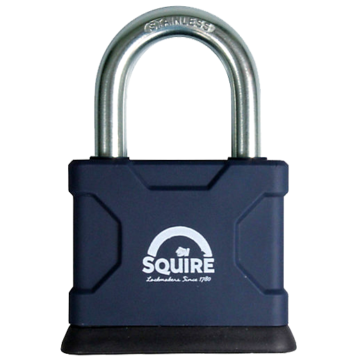 SQUIRE ATL42S & ATL52S All Terrain Rustproof Open Shackle Brass Padlock - 54mm KA (24342) Boxed