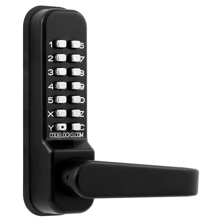 CL0400 Marine By Codelocks Digital Lock - Black - CL0415 With Passage Set