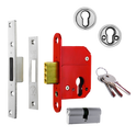 ERA 263 & 363 Fortress BS Euro Deadlock With Cylinder - 64mm PC KD Boxed