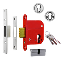 ERA 263 & 363 Fortress BS Euro Deadlock With Cylinder - 76mm PC KD Boxed