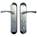 Hooply CEFIRO ZTB002 Combat Lock Handles With Thumbturn - Stainless Steel - Left Hand