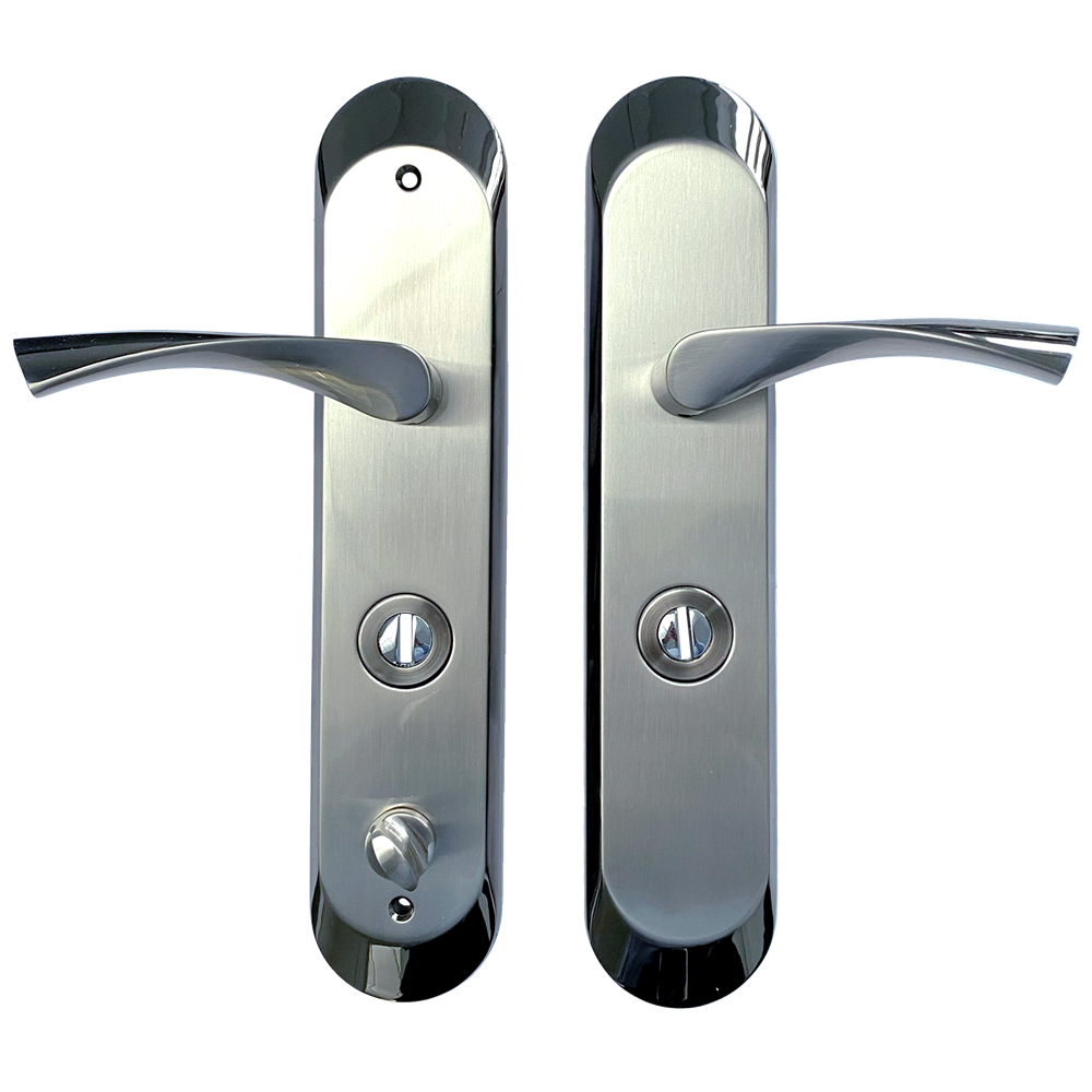 Hooply CEFIRO ZTB002 Combat Lock Handles With Thumbturn - Stainless Steel - Right Hand