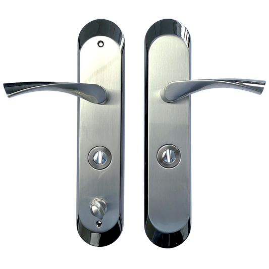 Hooply CEFIRO ZTB002 Combat Lock Handles With Thumbturn - Stainless Steel - Right Hand