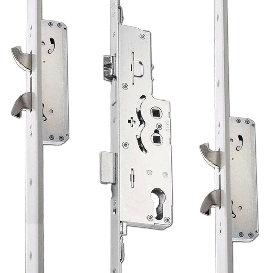 Avocet Affinity Bastion Lever Operated Latch & Deadbolt Twin Spindle - 4 Hook - 35/92-62