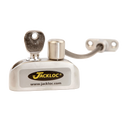 JACKLOC Pro-5 Lockable Cable Window Lock - Satin Chrome
