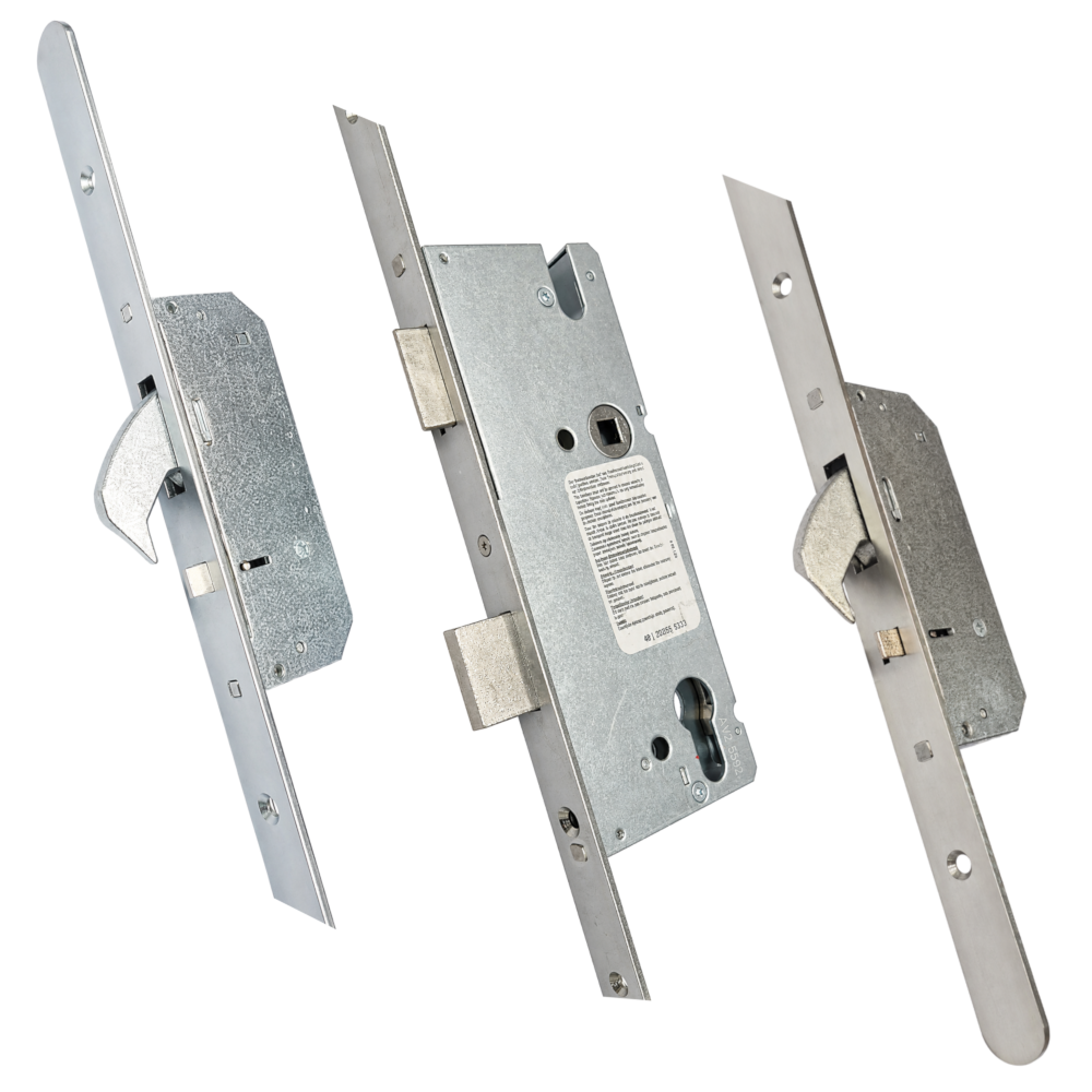 WINKHAUS AV2 FAO Auto Locking Lever Operated Latch & Deadbolt 20mm Radius - 2 Hook - 92/55 RH