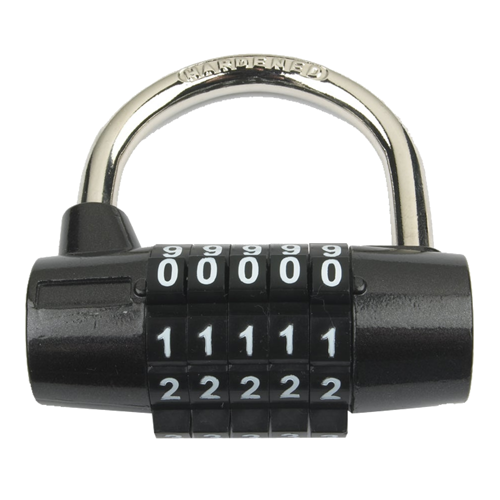 YALE Y160 48mm Combination Padlock - Black