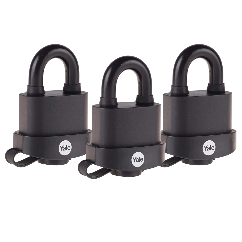 YALE Y222B 35mm High Security Trailer Padlock - Pack of 3 - Pack of 3