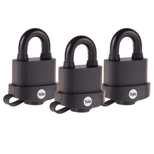 YALE Y222B 35mm High Security Trailer Padlock - Pack of 3 - Pack of 3
