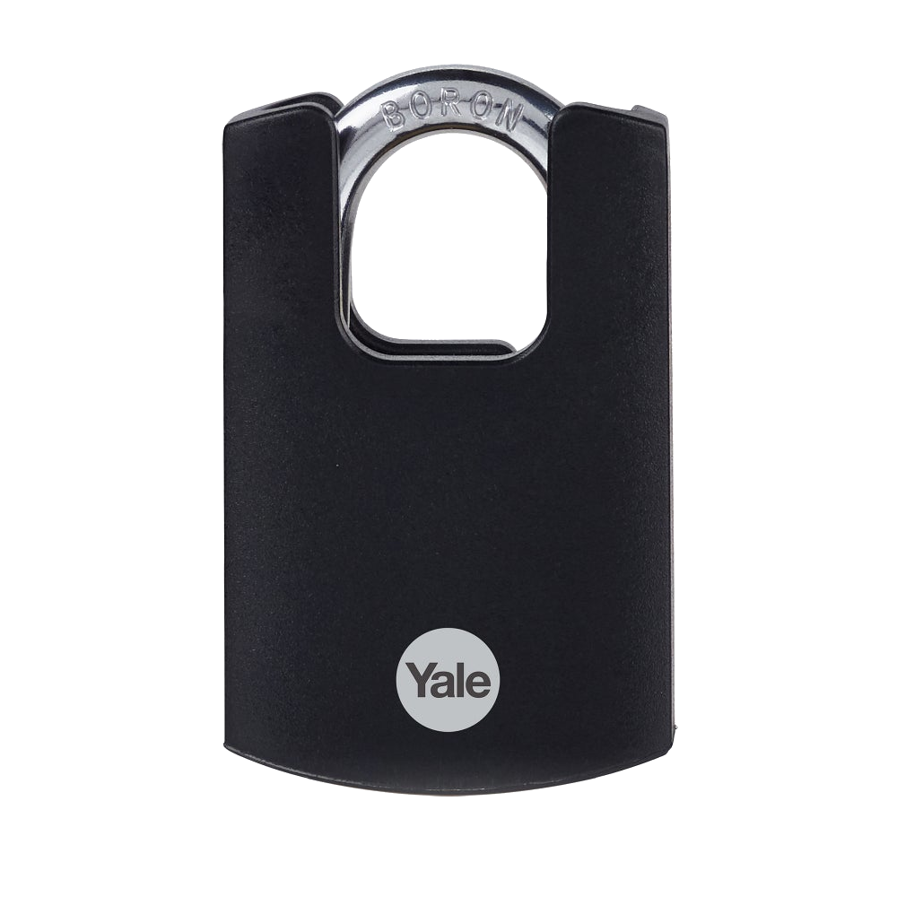 YALE Y121B 40mm Brass Closed Shackle Padlock - 40mm