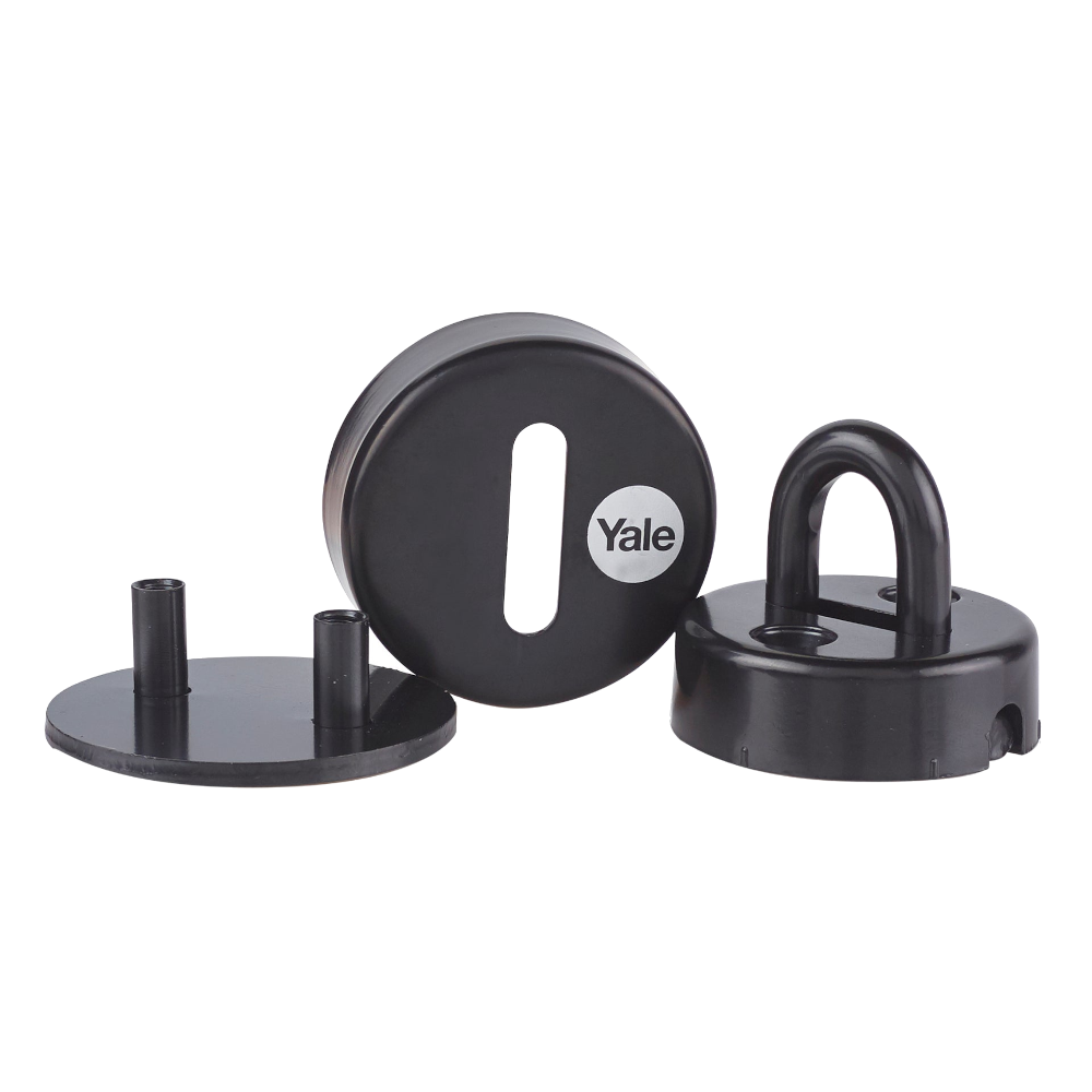 YALE Y730B High Security Steel Anchor - Black