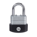 YALE Y125B High Security Laminated Steel Open Shackle Padlock - 40mm - Pack of 1