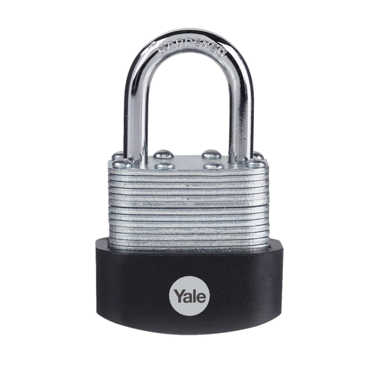 YALE Y125B High Security Laminated Steel Open Shackle Padlock - 60mm - Pack of 1