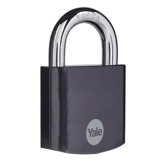 YALE Maximum Security Hardened Steel Open Shackle Padlock - 63mm