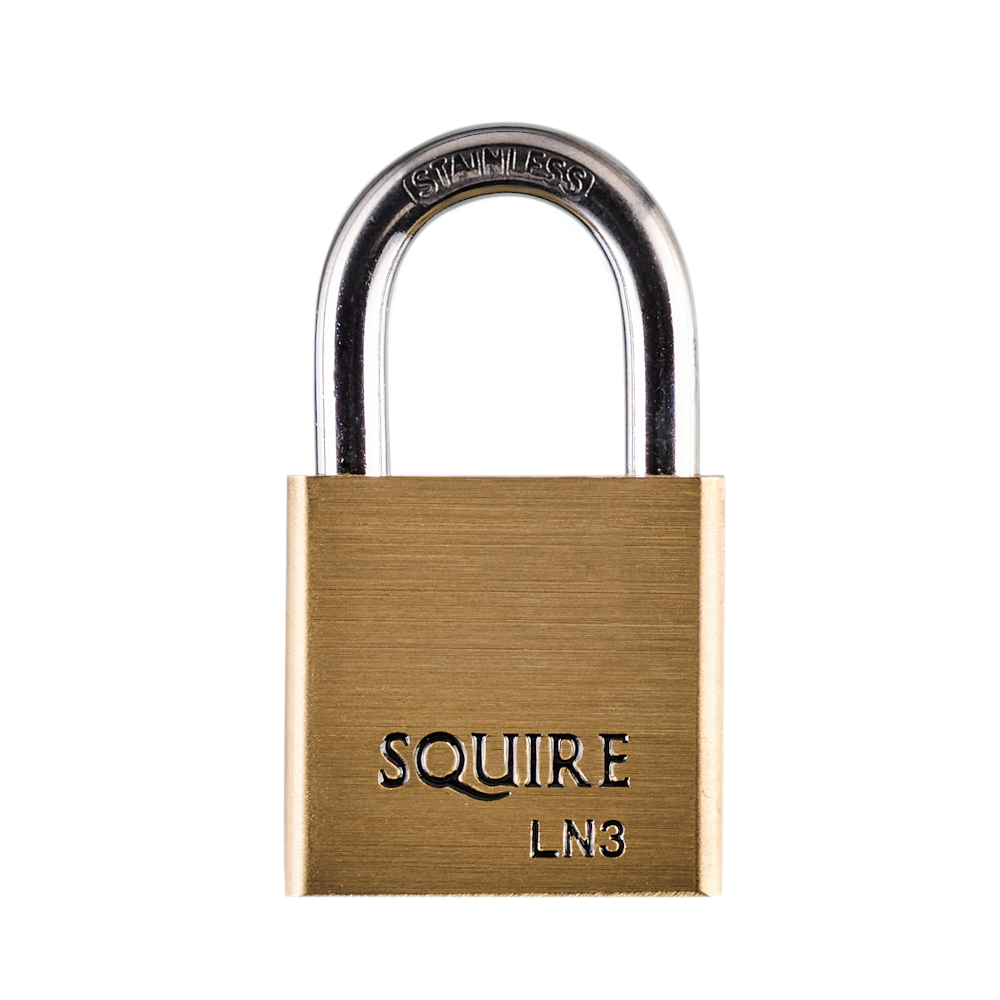 SQUIRE Lion Marine Grade Brass Open Shackle Padlock KA - 30mm