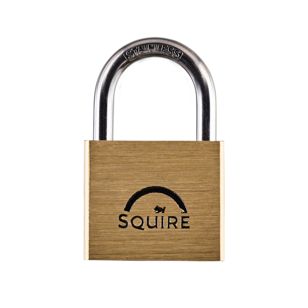 SQUIRE Lion Marine Grade Brass Open Shackle Padlock KA - 40mm