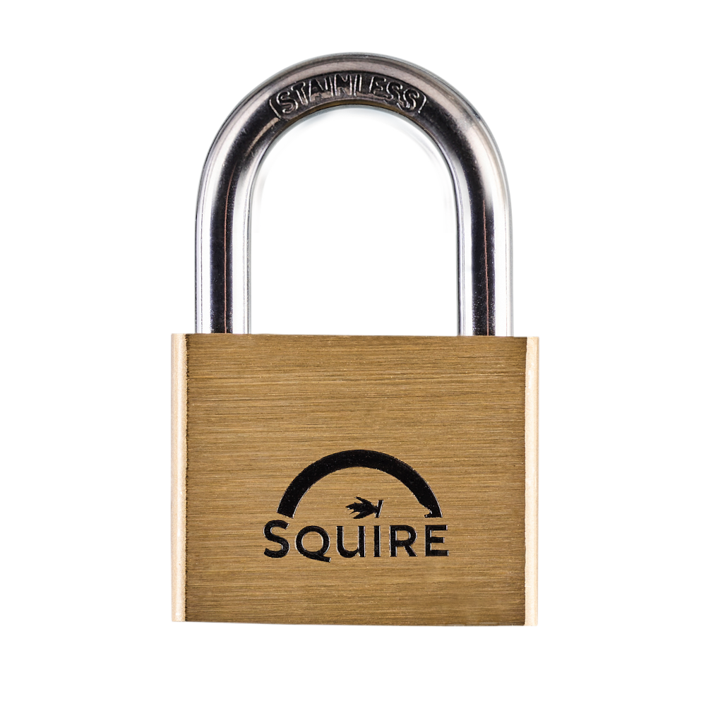 SQUIRE Lion Marine Grade Brass Open Shackle Padlock KA - 50mm