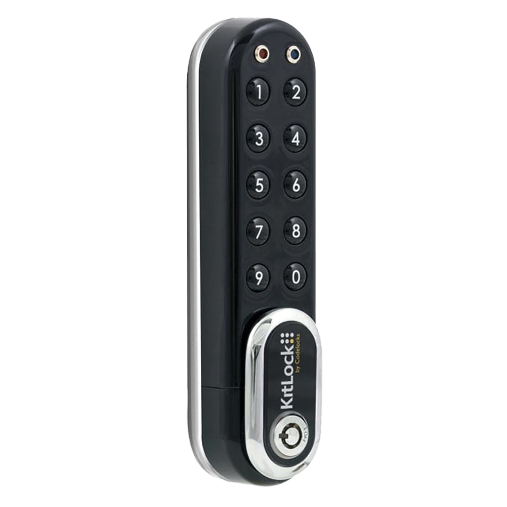 CODELOCKS Kitlock KL1000 G3 Battery Operated Digital Cabinet Lock - Black
