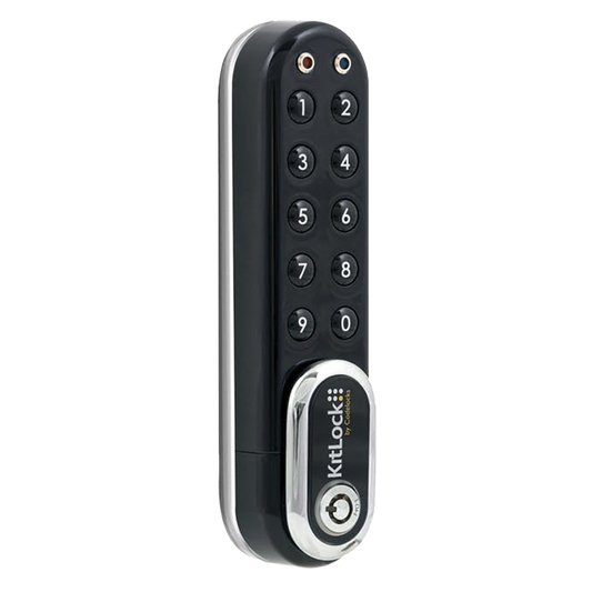 CODELOCKS Kitlock KL1000 G3 Battery Operated Digital Cabinet Lock - Black