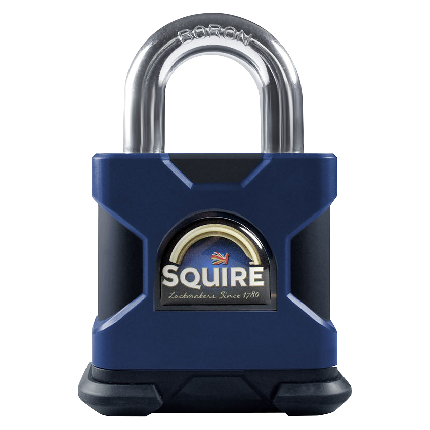 SQUIRE SS50S Stronghold Steel 6 Pin Open Shackle Padlock - KD Boxed