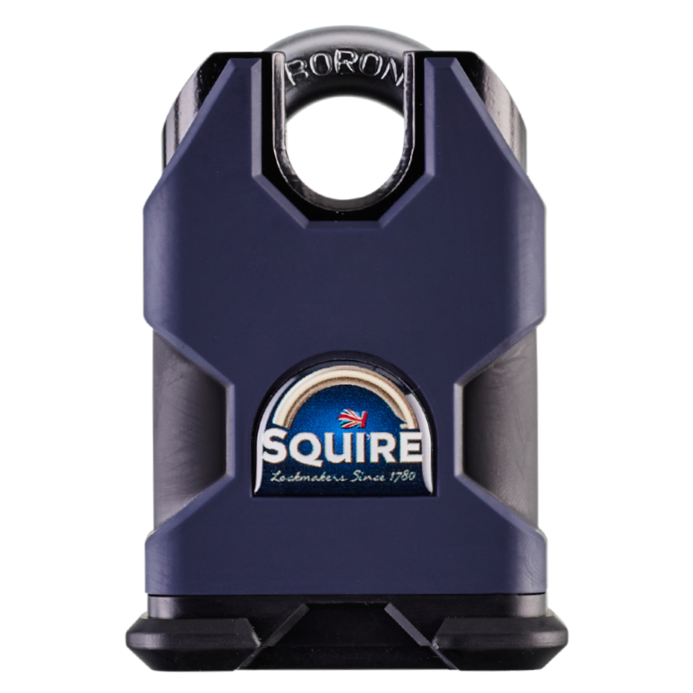 SQUIRE SS50CS Stronghold Steel 6 Pin Closed Shackle Padlock - KD Boxed