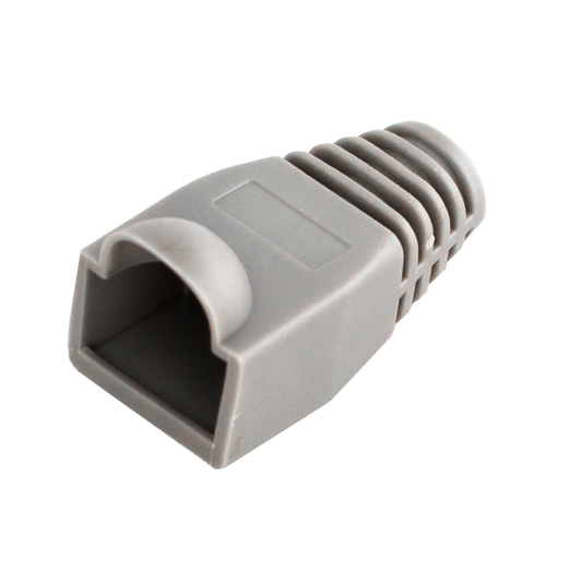 HAYDON MARKETING RJ45 Strain Relief Boot Grey 50 Pack - CAT5/6e
