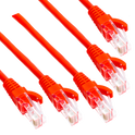 HAYDON MARKETING RJ45 CAT5e Patch Lead 5 Pack - 0.5m Red