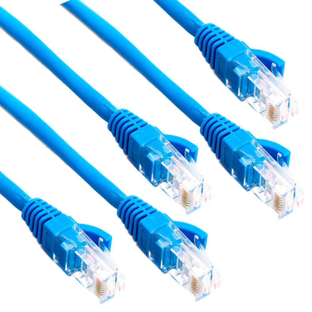HAYDON MARKETING RJ45 CAT5e Patch Lead 5 Pack - 5m Blue