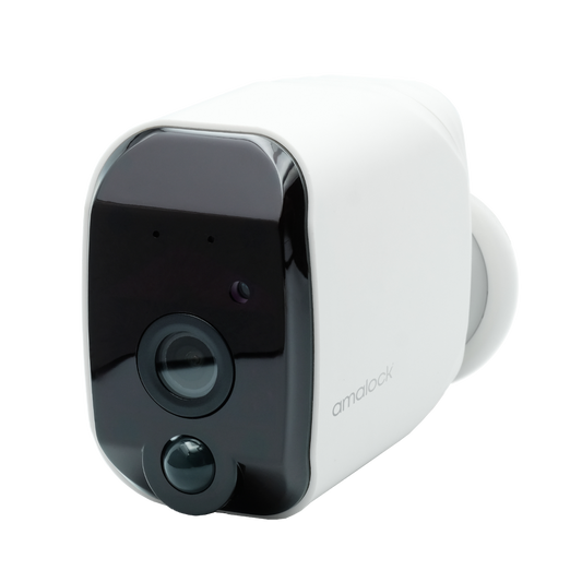 AMALOCK CAM200A Wireless Wi-Fi Video Camera - White