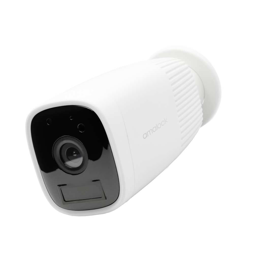 AMALOCK CAM400 Wireless Wi-Fi Video Camera - White