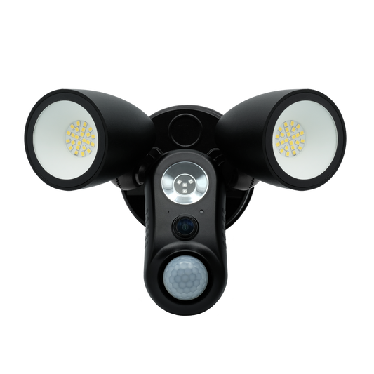 AMALOCK CAM600FL Floodlight Wi-Fi Video Camera - 12VDC Plug In